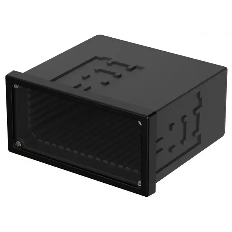 Bopla NGS 9408 UNINORM Carcasa de empotrar, 96 x 48 x 85 mm, negra RAL 9005 17940801.MT1
