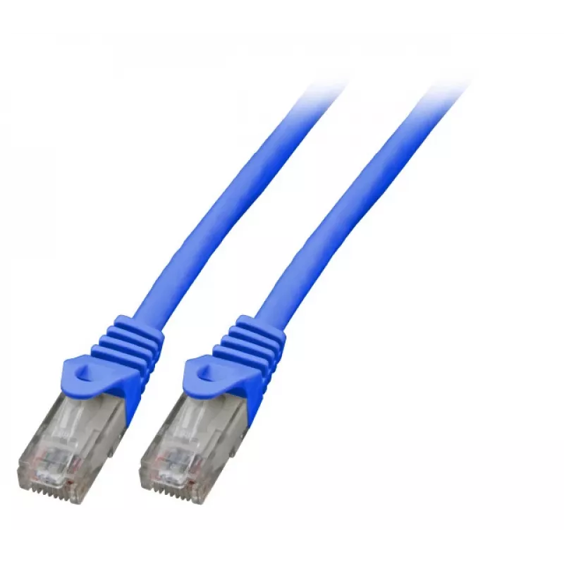 EFB-Elektronik Cable de red RJ45 Cat.5e U/UTP LSZH CCA AWG24/7 azul 20m (K8110BL.20)