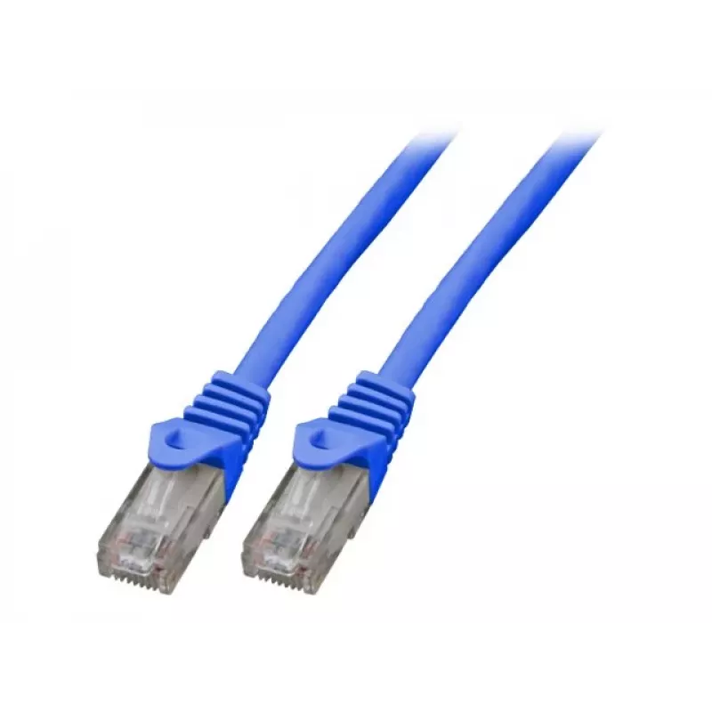 EFB-Elektronik Cable de red RJ45 Cat.5e U/UTP LSZH CCA AWG24/7 azul 20m (K8110BL.20)