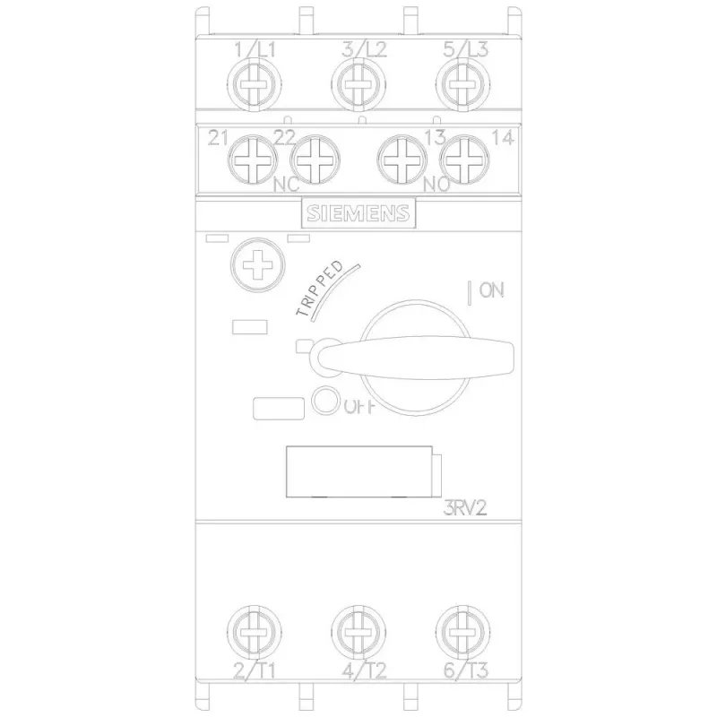 SIEMENS 3RV2021-1KA15 Disyuntor