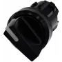 Siemens SIRIUS ACT 3SU10022BC100AA0 Cabeza de selector, 22 mm, 2 posiciones, enclavamiento, anillo frontal de plástico negro, iluminable