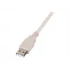 EFB IP67 USB 2.0 Type-A hembra a hembra de empotrar, rosca M20, cable de 0,5m, puerto de servicio IP67EBUSBA-A0,5FLHS