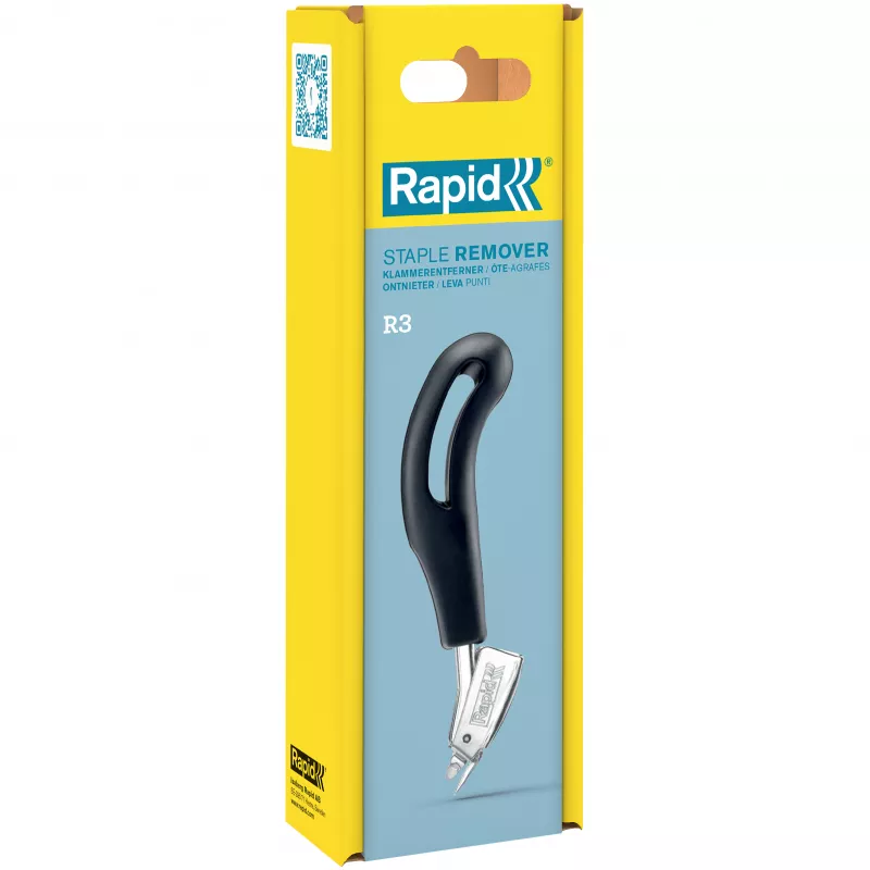 RAPID TOOLS R3 Desgrapadora, plateado/negro, mordazas de acero, mango ergonómico 5001701