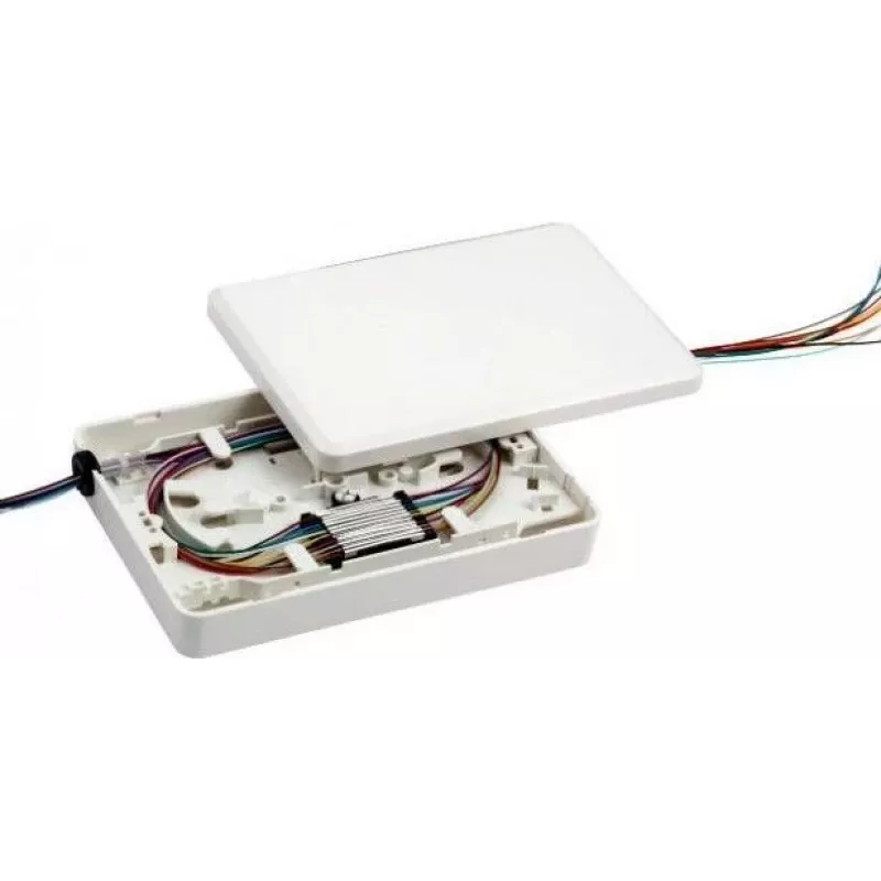 EFB-Elektronik Caja de microempalme con casete de empalme Telekom para 12 empalmes 53700.1V2