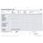 BOI formularios de justificante de prestaciones para la seguridad social SGB V, 50 hojas, A4, blanco 9206-00329