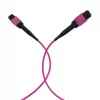 EFB Elektronik cable de parcheo matriz MTP-F/MTP-F de 48 fibras OM4, LSZH Erika violeta, código A, 25 m MTPF48MTPFOM4-25-A