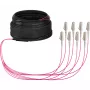 EFB Elektronik U-DQ ZN BH OM4 8G 1x8 LC-LC 10 m Dca LSZH cable troncal O8322S10OM4
