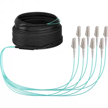 EFB Elektronik cable troncal U-DQ ZN BH OM3 8G 1x8 LC-LC 10 m Dca LSZH O8322S10OM3