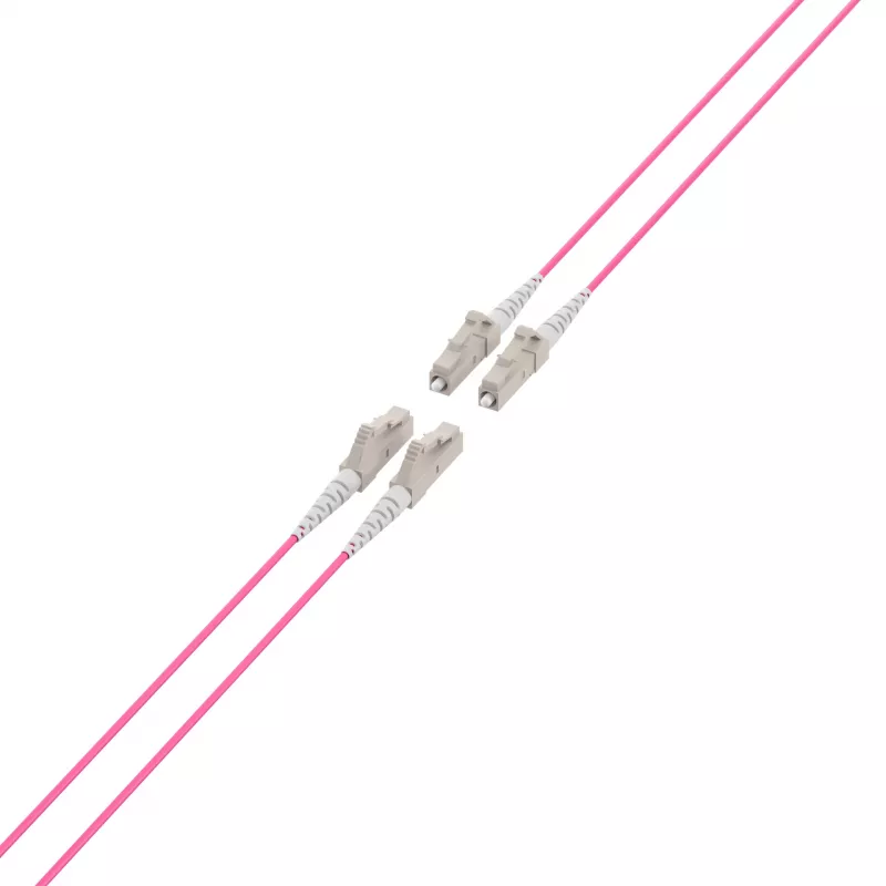 EFB Elektronik cable troncal de fibra óptica multimodo OM4, 4 fibras, LC-LC, 170 m, LSZH, Dca O8303S170OM4
