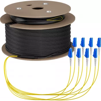 EFB Elektronik cable troncal OS2 8 fibras LC-LC 120m LSZH Dca O8322S120OS2