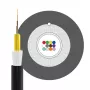 INFRALAN U-DQ(ZN)BH OM3 12G (1x12) Eca 3000N LSZH negro, 7,5 mm 54512D1E-CPR