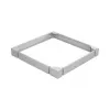 EFB Elektronik base para armario serie PEL 800x800mm, gris PEL-SOK88VV.GR