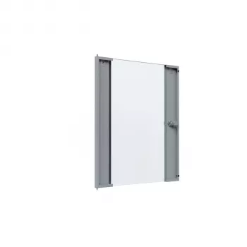 EFB Elektronik puerta de cristal para armario de pared X-Rack 15U gris RAL7035 3/3 WGX-TUR15GR.G