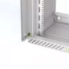 EFB Elektronik puerta de cristal para armario de pared X-Rack 15U gris RAL7035 3/3 WGX-TUR15GR.G
