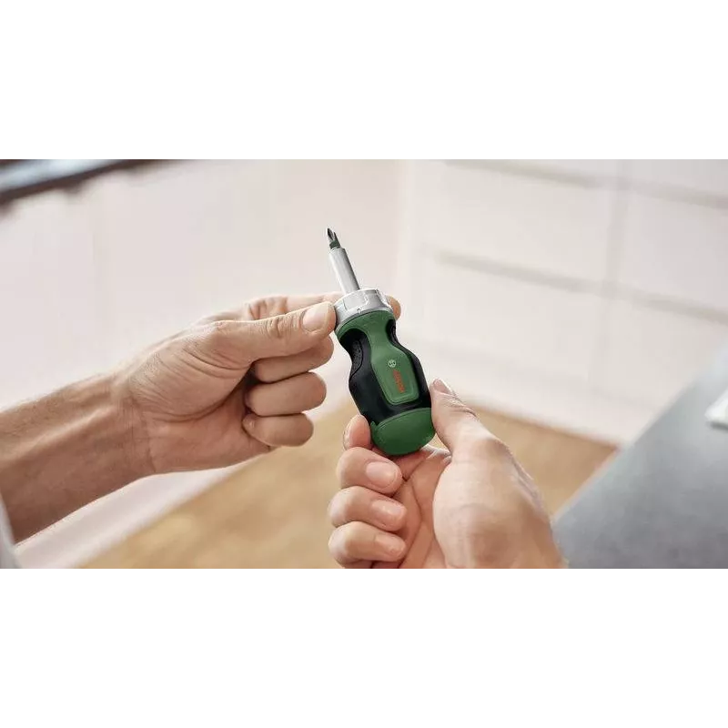 Bosch 1600A032UZ destornillador de carraca con 6 puntas