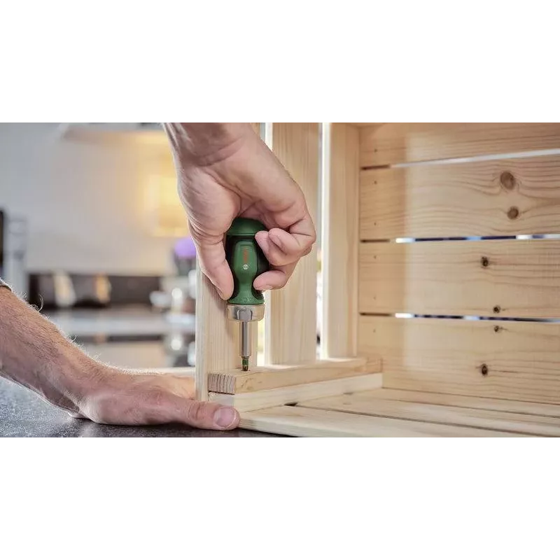 Bosch 1600A032UZ destornillador de carraca con 6 puntas