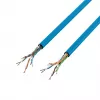 INFRALAN Cat.6A 500 MHz U/UTP cable de instalación de 4 pares, AWG23, CPR B2ca, RAL5015 azul, 305m 99960.305-CPR