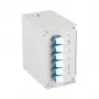 EFB Elektronik caja para carril DIN OS2 6x acoplador LC dúplex sin pigtails (BHS60921.6)