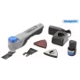 Dremel MM12V-S1 F013CM12JA herramienta multifunción a batería con motor sin escobillas de 12V, 1x batería de 2,0Ah, cargador, bolsa blanda