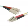 EXERTIS CONNECT cable de fibra óptica, 50/125 µm, OM3, SC dúplex a LC dúplex, turquesa, 4,0 m