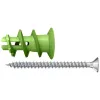 Fischer 532729 GK Green S K NV set de tacos para pladur 22 mm (10 uds.)