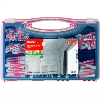 Caja surtida de tacos fischer Meister-Box XL Altbau+ S (577865)
