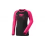 Dynafit Speed Dryarn L/S Camiseta de manga larga de mujer, Pink Glo, talla XS