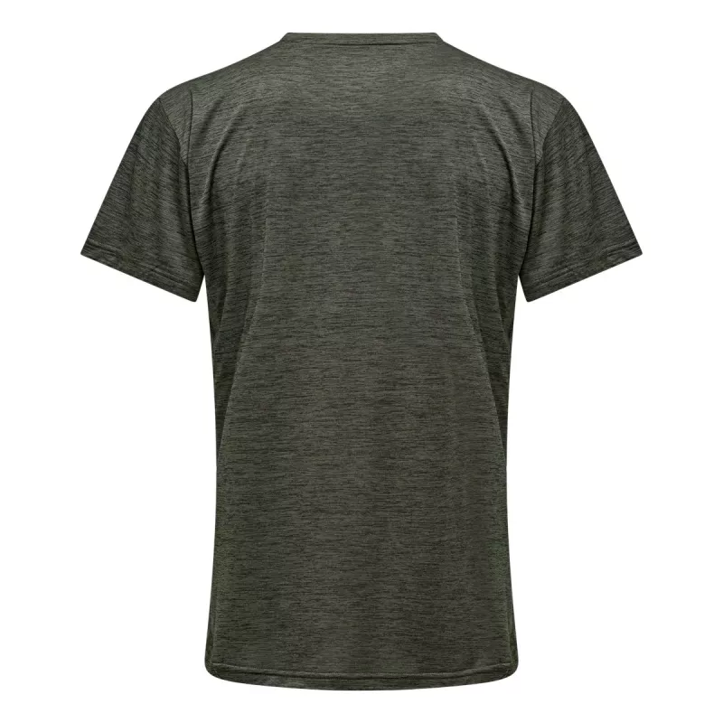 Camiseta de manga corta Salewa Puez Melange Dry Dark Olive Melange M