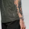 Camiseta de manga corta Salewa Puez Melange Dry Dark Olive Melange M