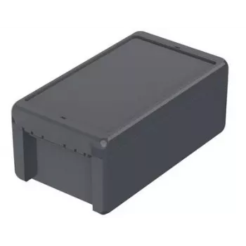 Carcasa de pared BOPLA Euromas II, policarbonato, gris grafito RAL 7024, 125 x 231 x 90 mm, IP65, IK08 96015234