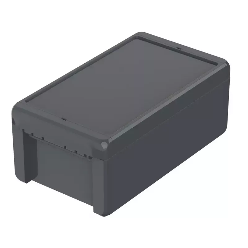 Carcasa de pared BOPLA Euromas II, policarbonato, gris grafito RAL 7024, 125 x 231 x 90 mm, IP65, IK08 96015234