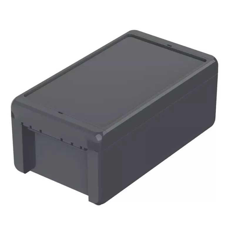 Carcasa de pared BOPLA Euromas II, policarbonato, gris grafito RAL 7024, 125 x 231 x 90 mm, IP65, IK08 96015234
