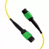 Cable de parcheo EFB Elektronik MPO-PLUS APC hembra a MPO-PLUS APC hembra OS2 8 fibras Type-B LSZH amarillo, 1 m MPOF8MPOFOS2-1