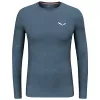 Salewa Cristallo Warm AMR Ropa térmica de manga larga - Dark Denim, L