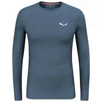 Salewa Cristallo Warm AMR Ropa térmica de manga larga - Dark Denim, L