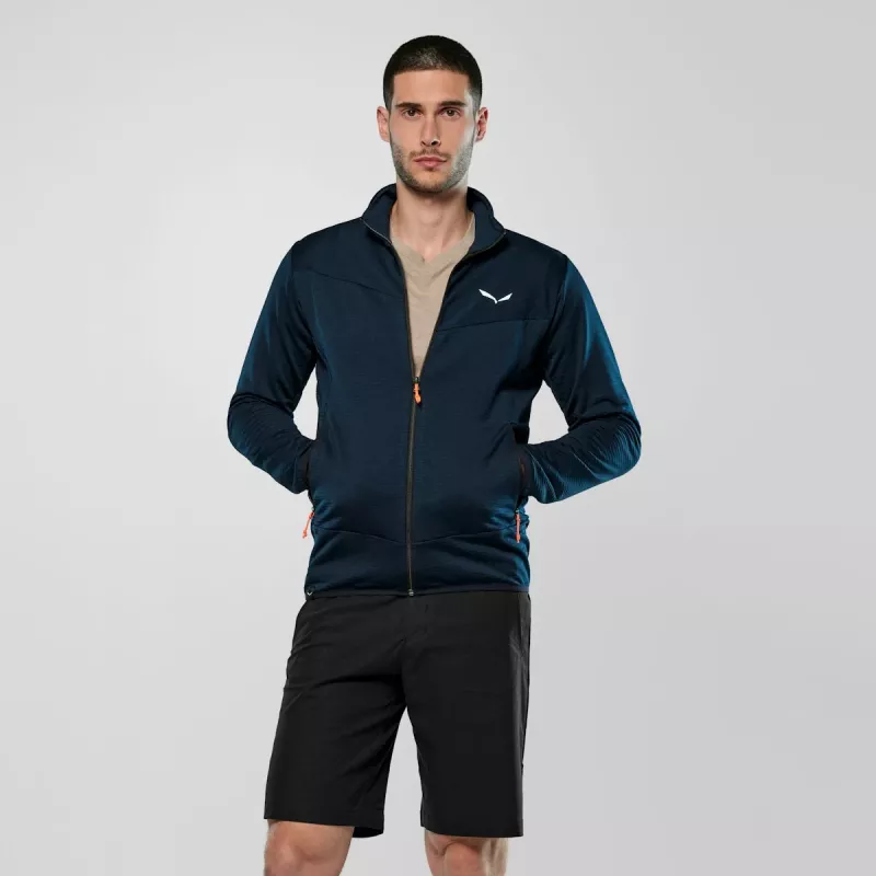 Salewa Puez Altavia PL Chaqueta Hombre Forro polar - Navy Blazer, Talla S