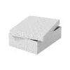 LEITZ Home M Set de cajas de almacenamiento y regalo con 3, Blanco, 100% cartón ondulado reciclado, tapa extraíble 628284