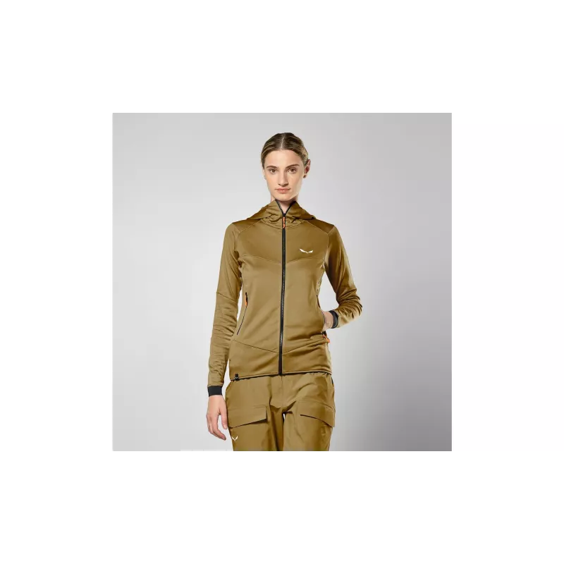 Mujer Salewa Sella Crevasse HD Chaqueta de forro polar