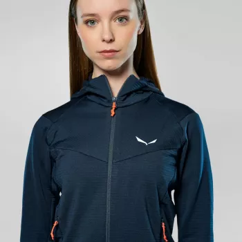 SALEWA Puez Altavia Sudadera de mujer, Navy Blazer, talla XL