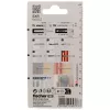 Fischer SXR 6 x 50 Z K NV taco de anclaje largo con tornillo de cabeza avellanada (PZ), 1 set (503417)