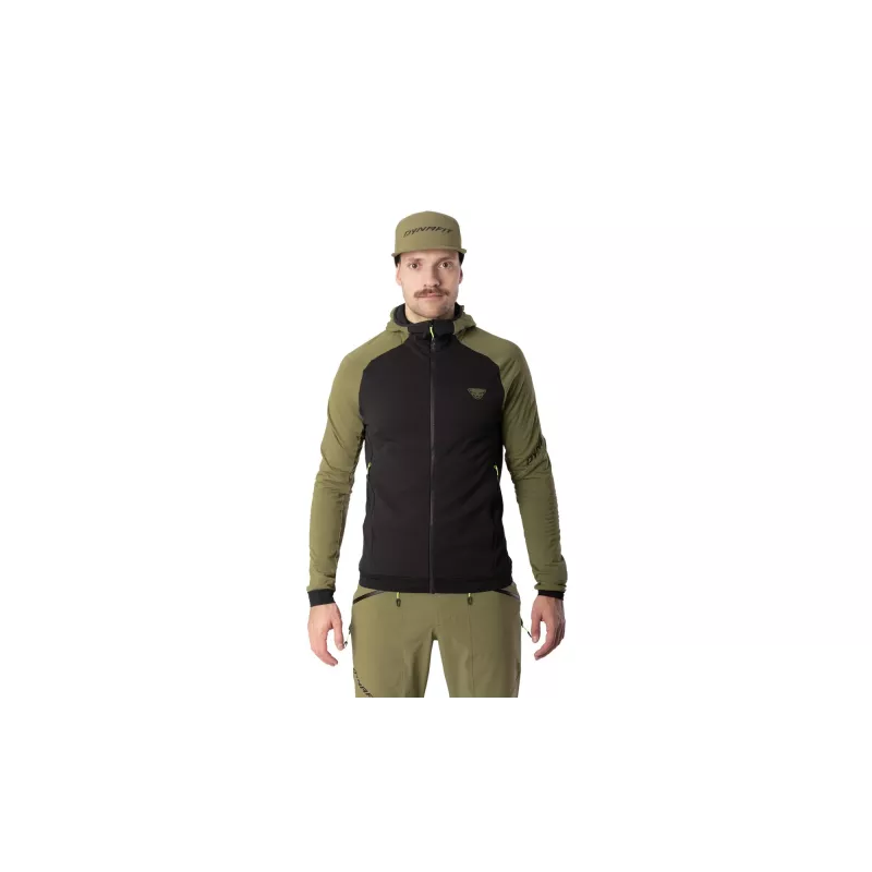 Dynafit Radical PTC chaqueta con capucha hombre verde militar talla M