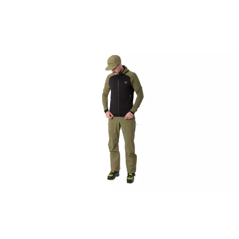 Dynafit Radical PTC chaqueta con capucha hombre verde militar talla M