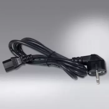 SCHÄFER IT SYSTEMS cable de alimentación IEC 60320 C13 a CEE 7/7 Schuko, 2 m, negro 6763200