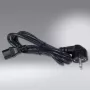 SCHÄFER IT SYSTEMS cable de alimentación IEC 60320 C13 a CEE 7/7 Schuko, 2 m, negro 6763200