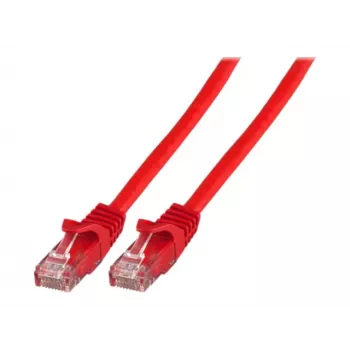 EFB K8110RT.5 Cable de red Cat.5e U/UTP LSZH CCA, RJ45, rojo, 5 m