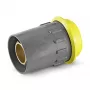 Kärcher Professional EASY!Lock Adaptador de conexión rápida para limpiadores de vapor M22 x 1,5 rosca hembra a EASY!Lock rosca macho, latón 2.115-000.0