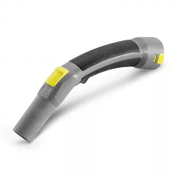 Kärcher Codo de plástico antiestático con regulador de aire falso, DN 35, Clip 2.0 a cónico, gris