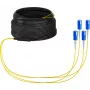 Cable troncal EFB Elektronik U-DQ ZN BH OS2 4E 1x4 SC-SC 20m Dca LSZH - Cable de fibra óptica - 20 m O8301S20OS2