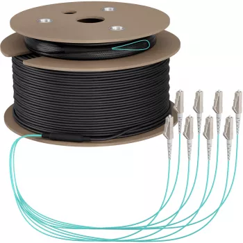 Cable troncal EFB Elektronik U-DQ ZN BH OM3 8G 1x8 LC-LC 130m Dca LSZH - 130 m O8322S130OM3