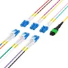 EFB Elektronik MPOF12LCOS2-10 cable troncal MPO-PLUS/APC(F)-LC OS2 12 fibras tipo B LSZH amarillo 10m